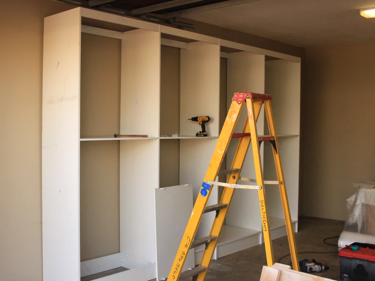 Melamine Built in Cupboards
