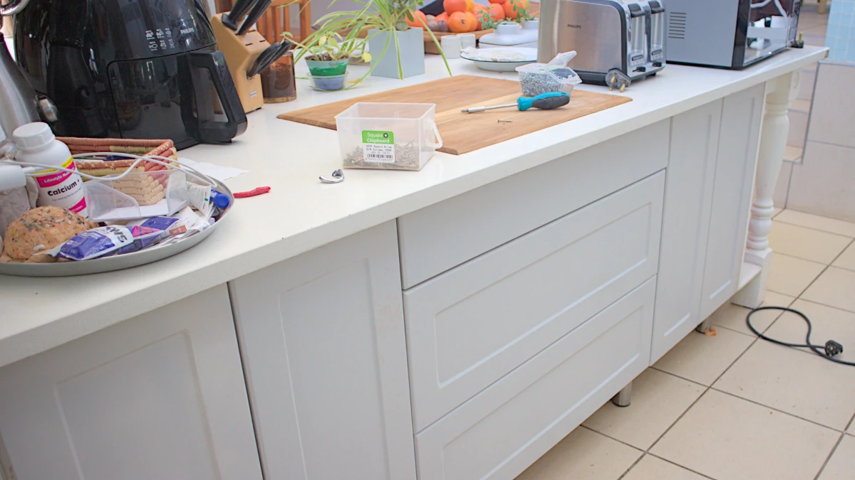 Painted Kitchen Units